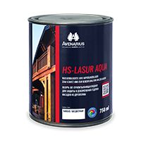Лазурь AVENA HS-LASUR AQUA 3в1 водная для фасадов из древесины
